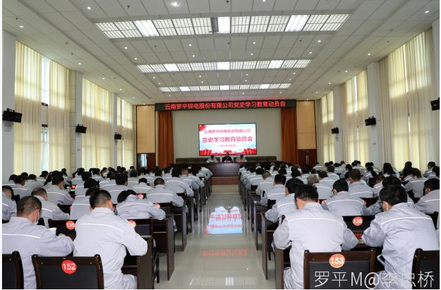 云南hahabet星辰大海股份有限公司召开党史学习教育动员会